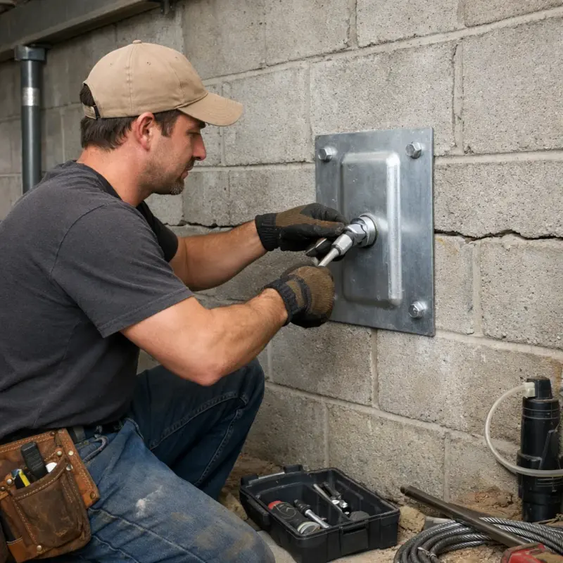 Bowing Wall Repair Chattanooga