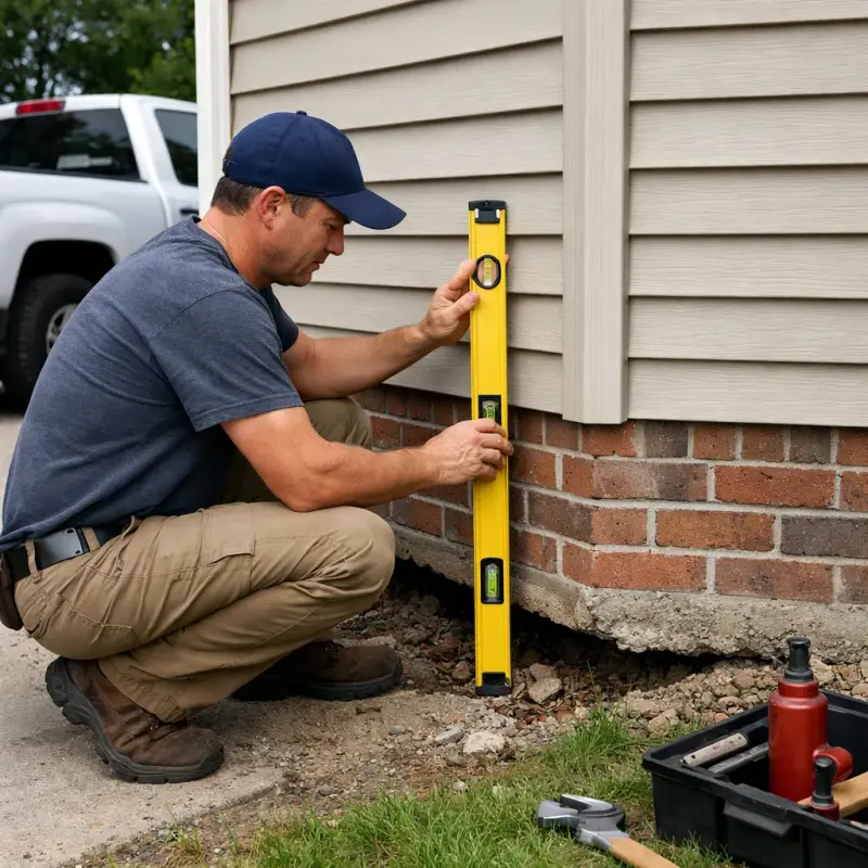 Foundation Settling Repair Chattanooga