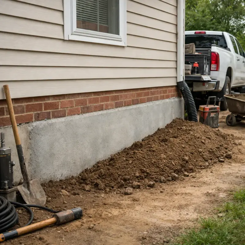 Stem Wall Repair Chattanooga